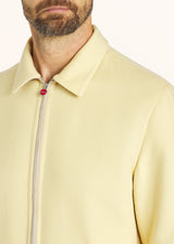 Kiton yellow blouson for man, in cashmere 4